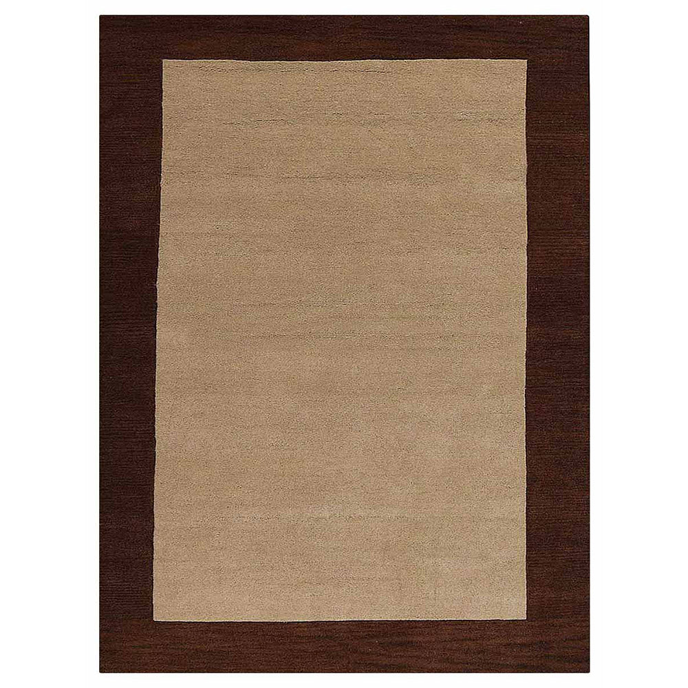 Hand Tufted Wool Area Rug Contemporary Blue K00201
