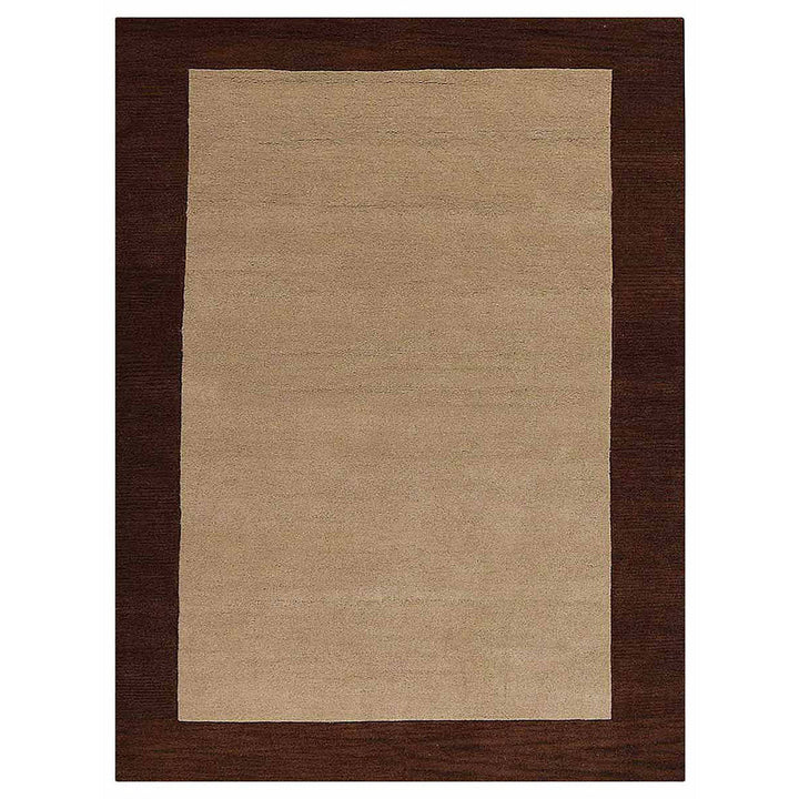 Hand Tufted Wool Area Rug Contemporary Blue K00201