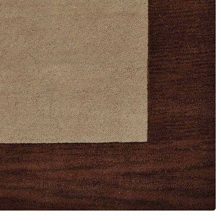 Hand Tufted Wool Area Rug Contemporary Blue K00201