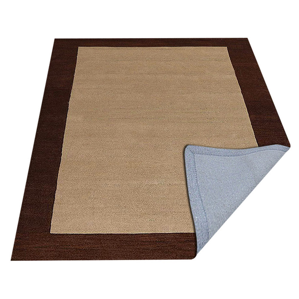 Hand Tufted Wool Area Rug Contemporary Blue K00201