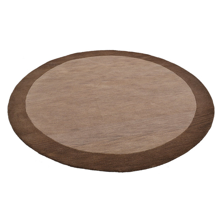 Hand Tufted Wool Area Rug Contemporary Blue K00201