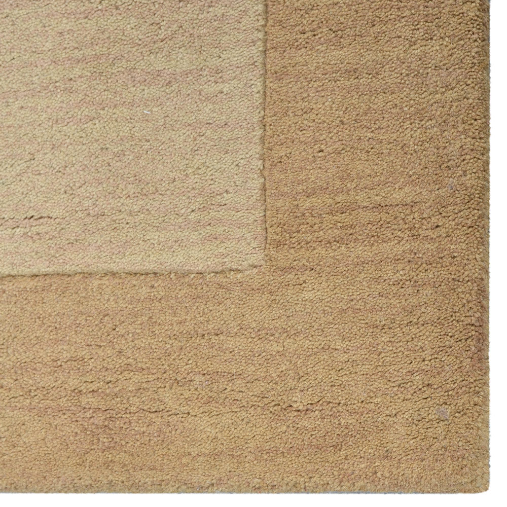 Hand Tufted Wool Area Rug Contemporary Blue K00201