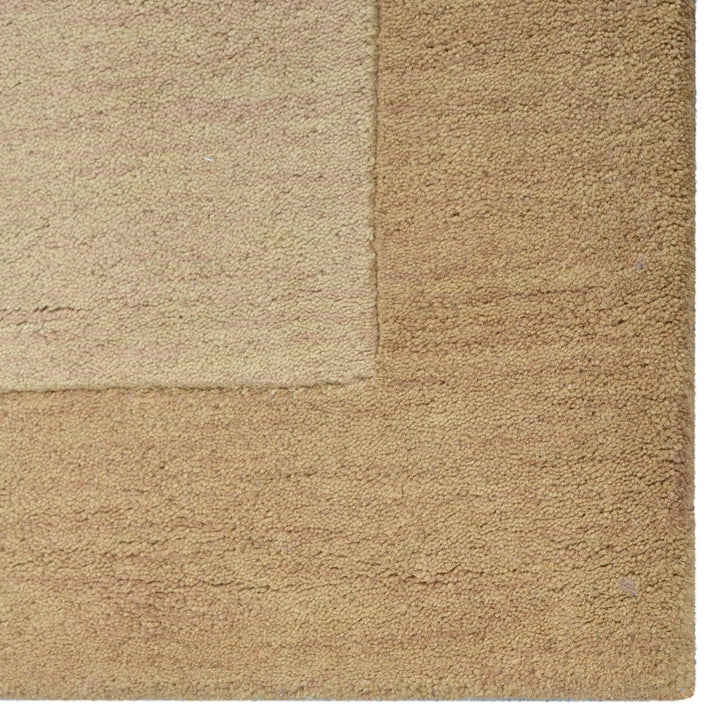 Hand Tufted Wool Area Rug Contemporary Blue K00201