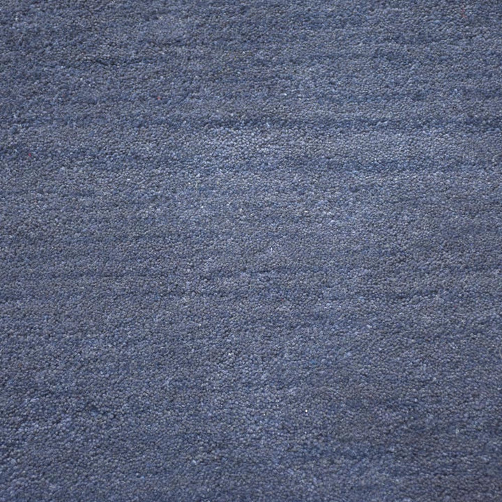 Hand Tufted Wool Area Rug Contemporary Blue K00201