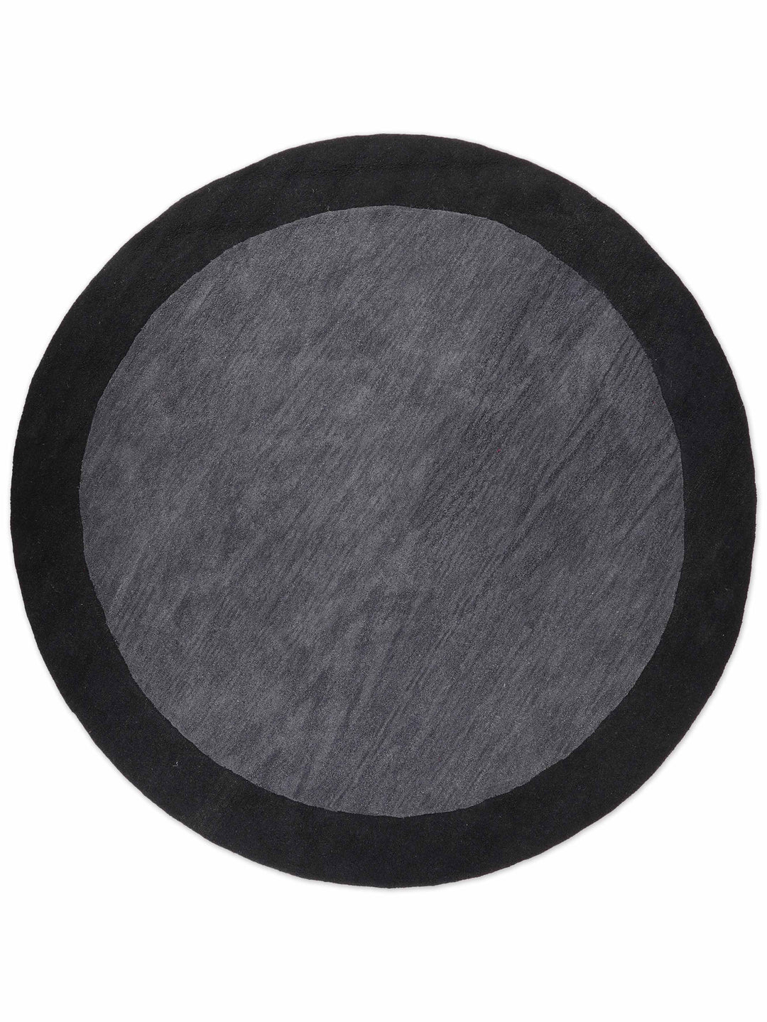 Hand Tufted Wool Area Rug Contemporary Blue K00201