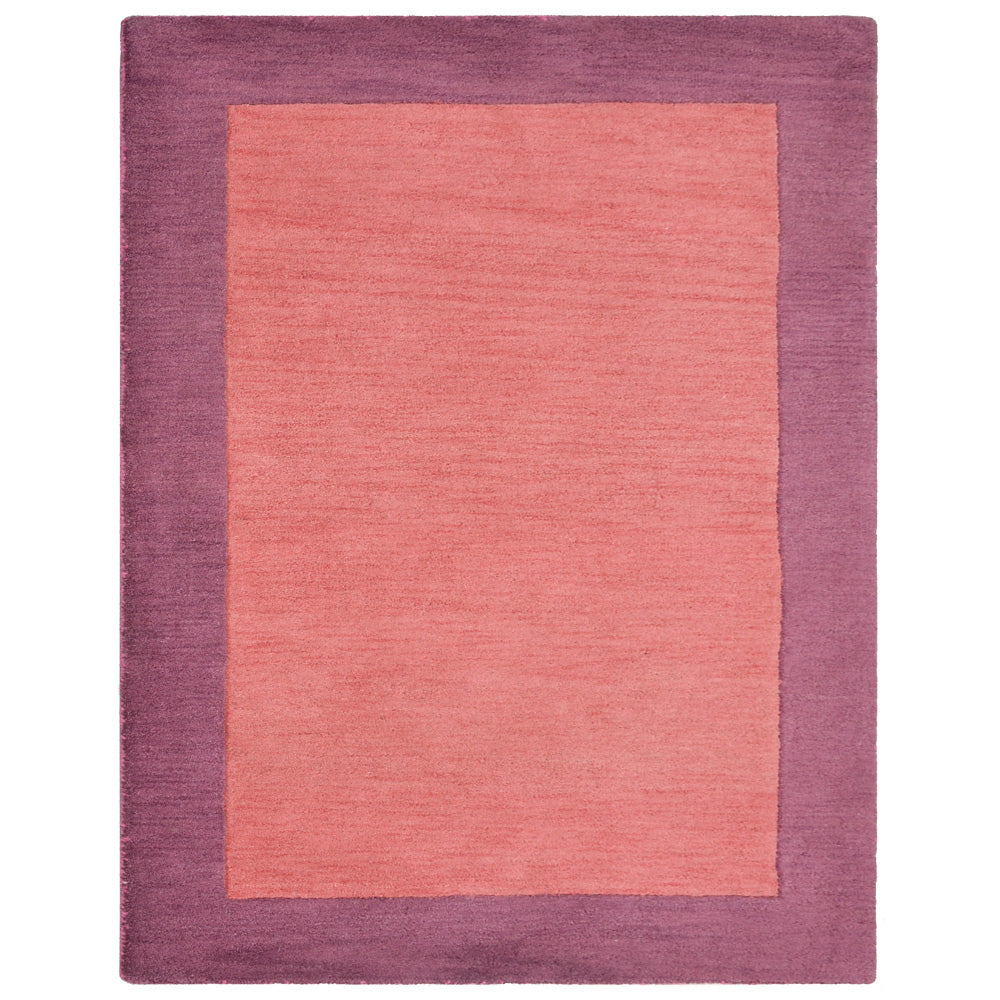 Hand Tufted Wool Area Rug Contemporary Blue K00201
