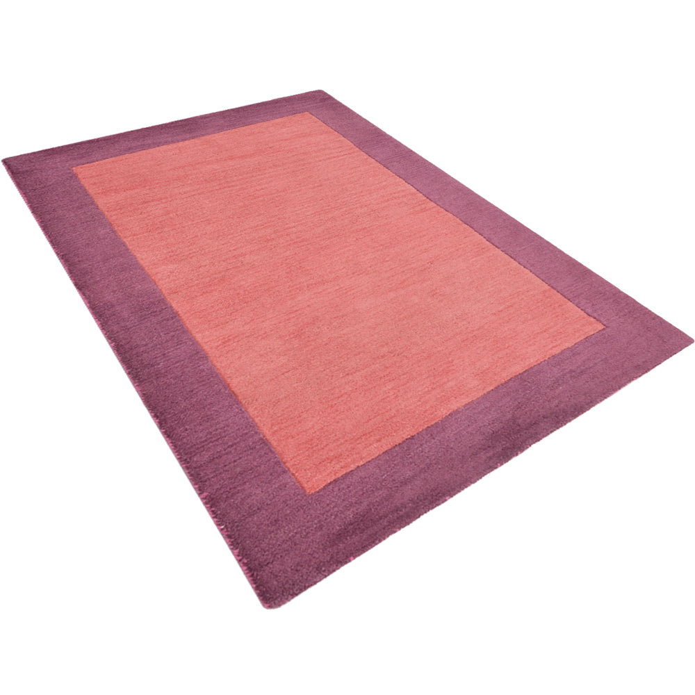 Hand Tufted Wool Area Rug Contemporary Blue K00201