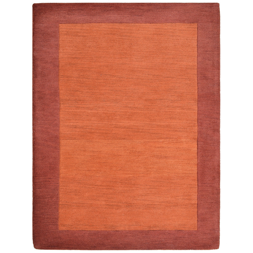 Hand Tufted Wool Area Rug Contemporary Blue K00201