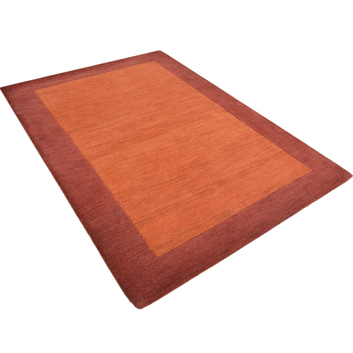 Hand Tufted Wool Area Rug Contemporary Blue K00201