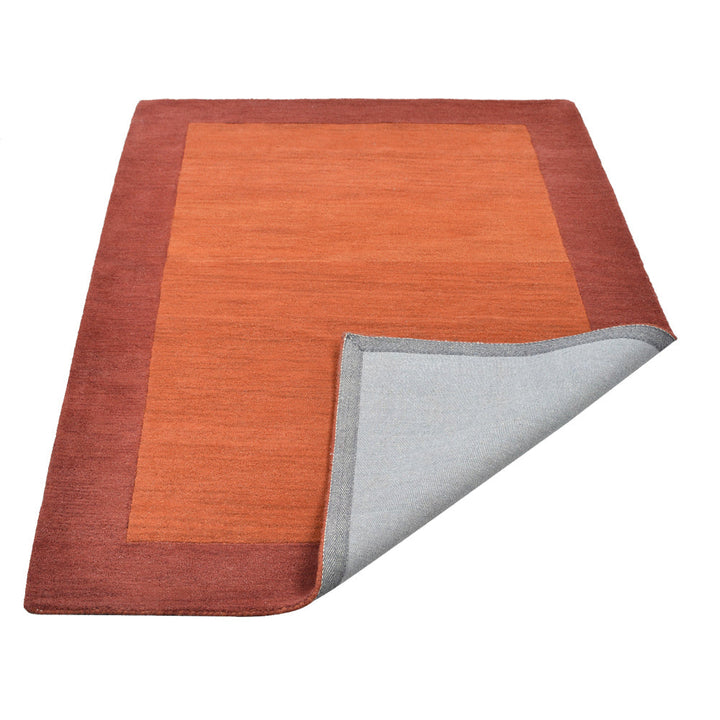 Hand Tufted Wool Area Rug Contemporary Blue K00201