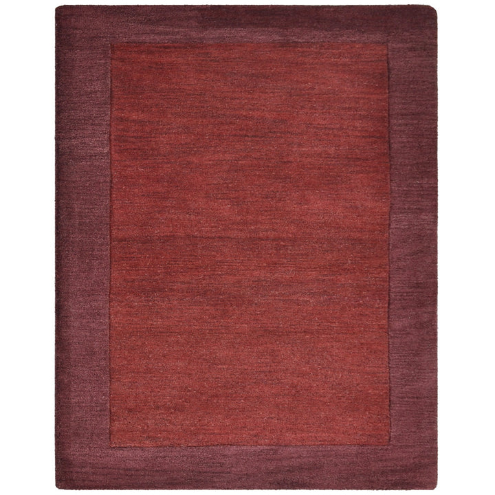 Hand Tufted Wool Area Rug Contemporary Blue K00201
