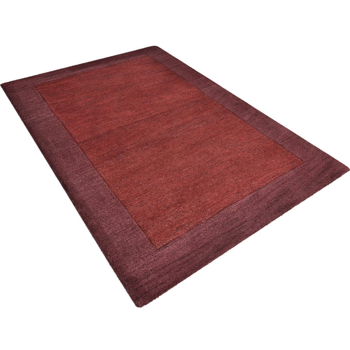Hand Tufted Wool Area Rug Contemporary Blue K00201