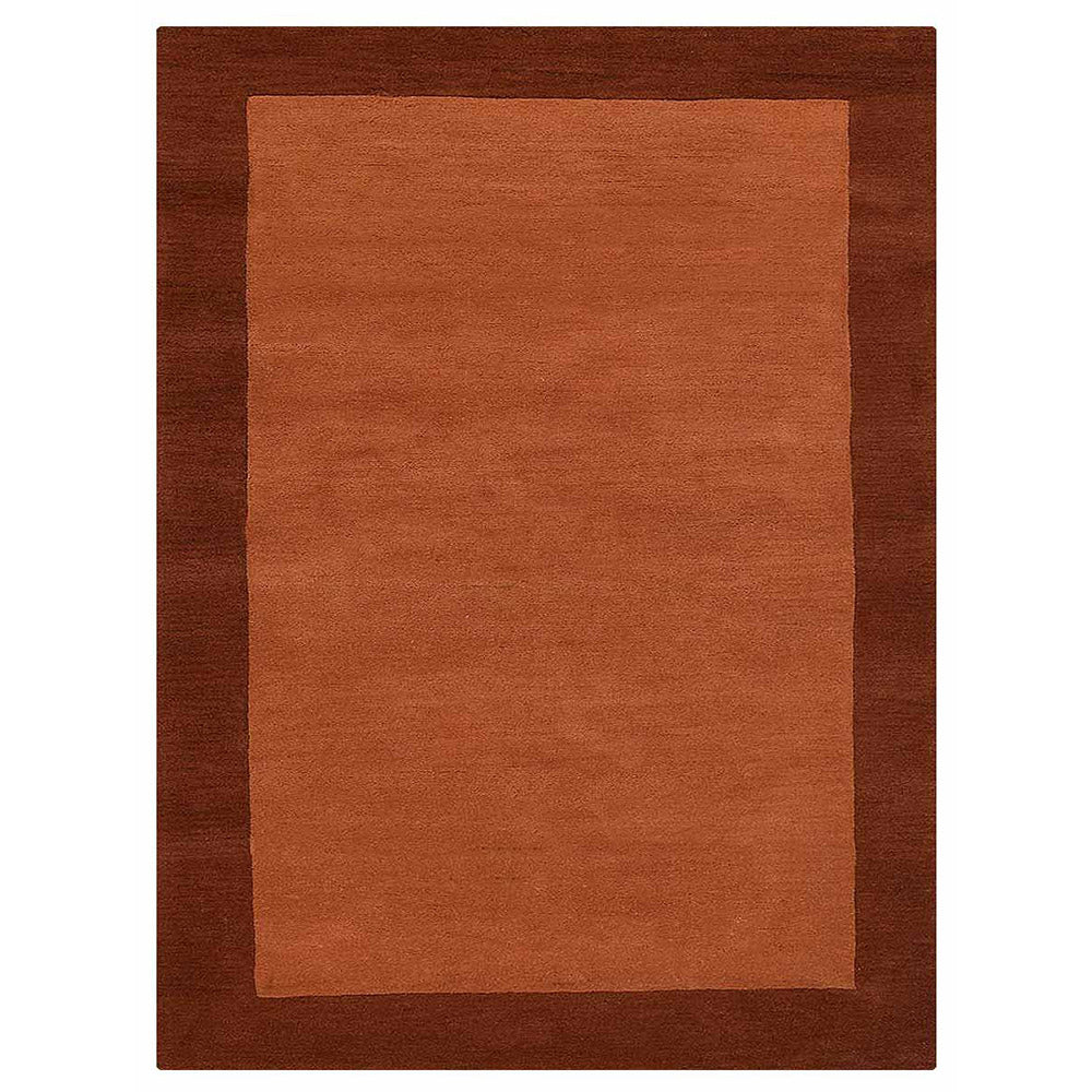 Hand Tufted Wool Area Rug Contemporary Blue K00201