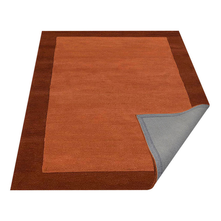 Hand Tufted Wool Area Rug Contemporary Blue K00201