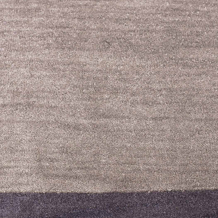 Hand Tufted Wool Area Rug Contemporary Blue K00201