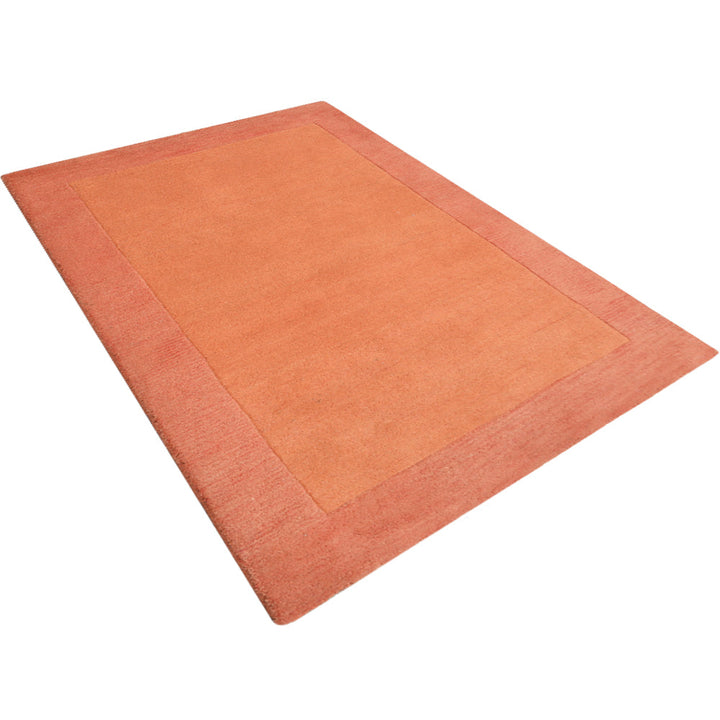 Hand Tufted Wool Area Rug Contemporary Blue K00201