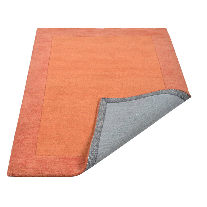 Hand Tufted Wool Area Rug Contemporary Blue K00201