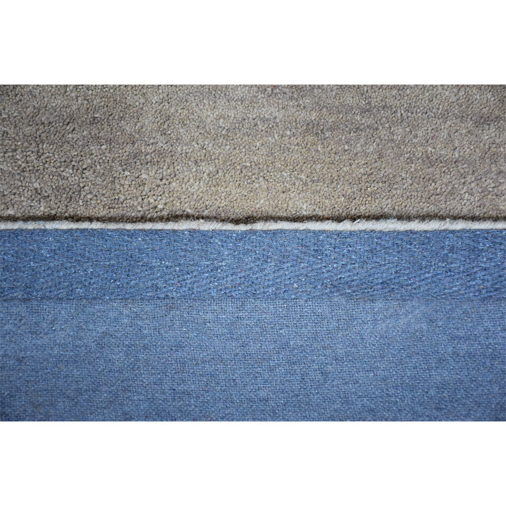 Hand Tufted Camel Wool Floral Rug