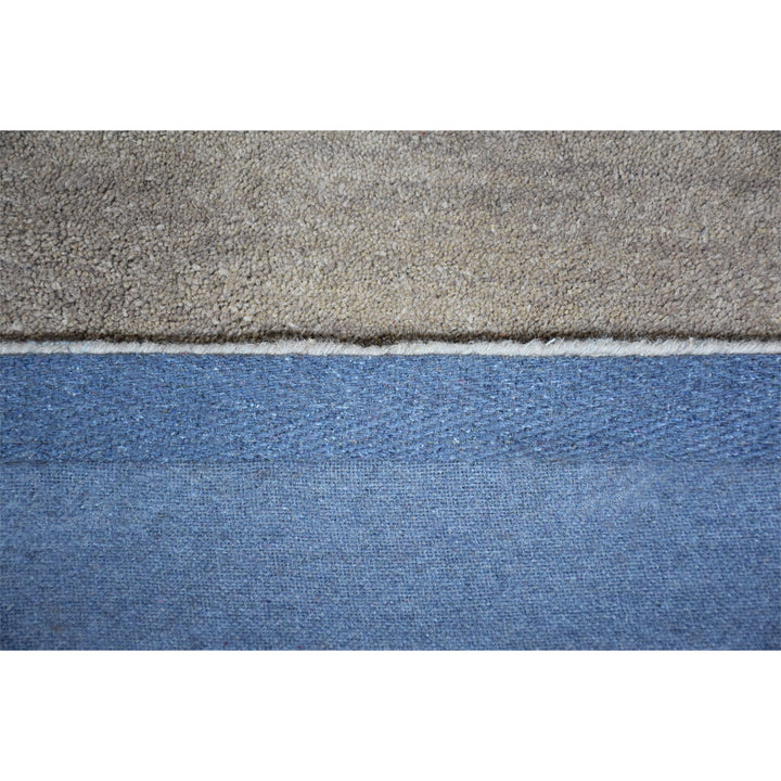 Hand Tufted Camel Wool Floral Rug