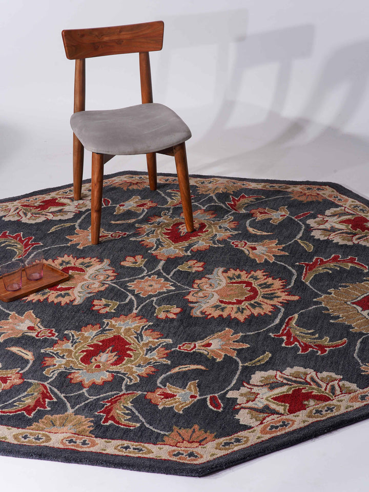 Hand Tufted Wool Oriental Rug