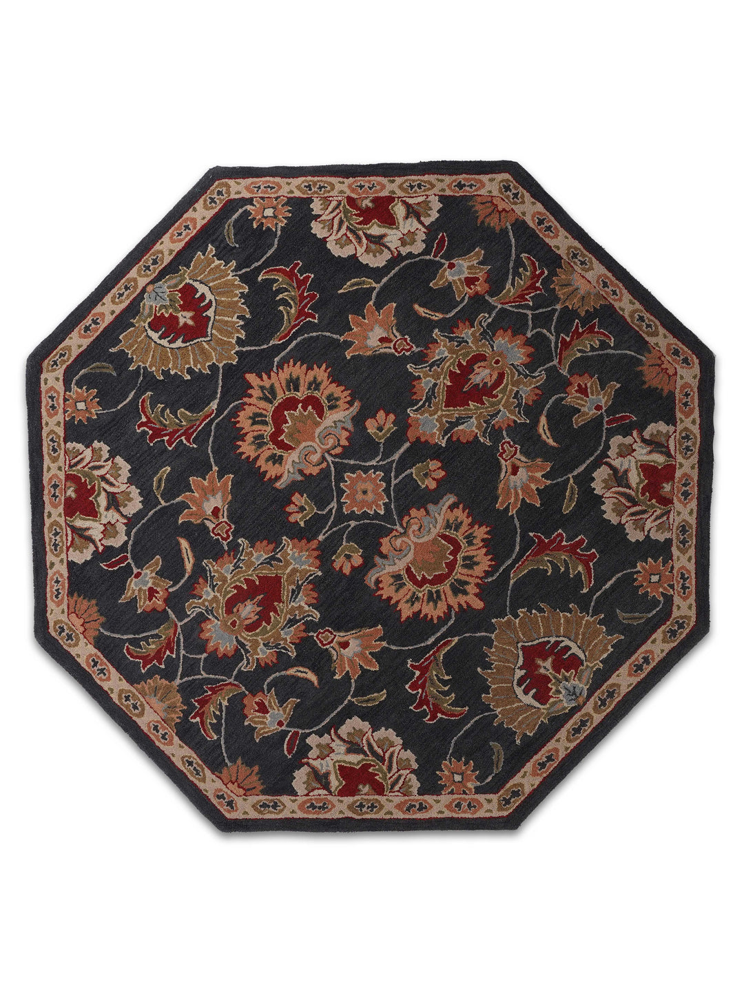 Hand Tufted Wool Oriental Rug