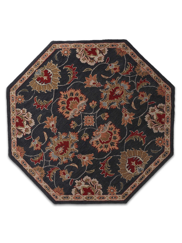 Hand Tufted Wool Oriental Rug