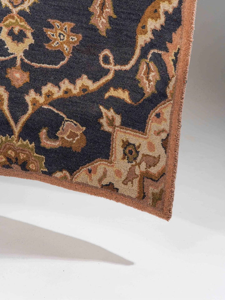 Hand Tufted Charcoal Wool Oriental Rug