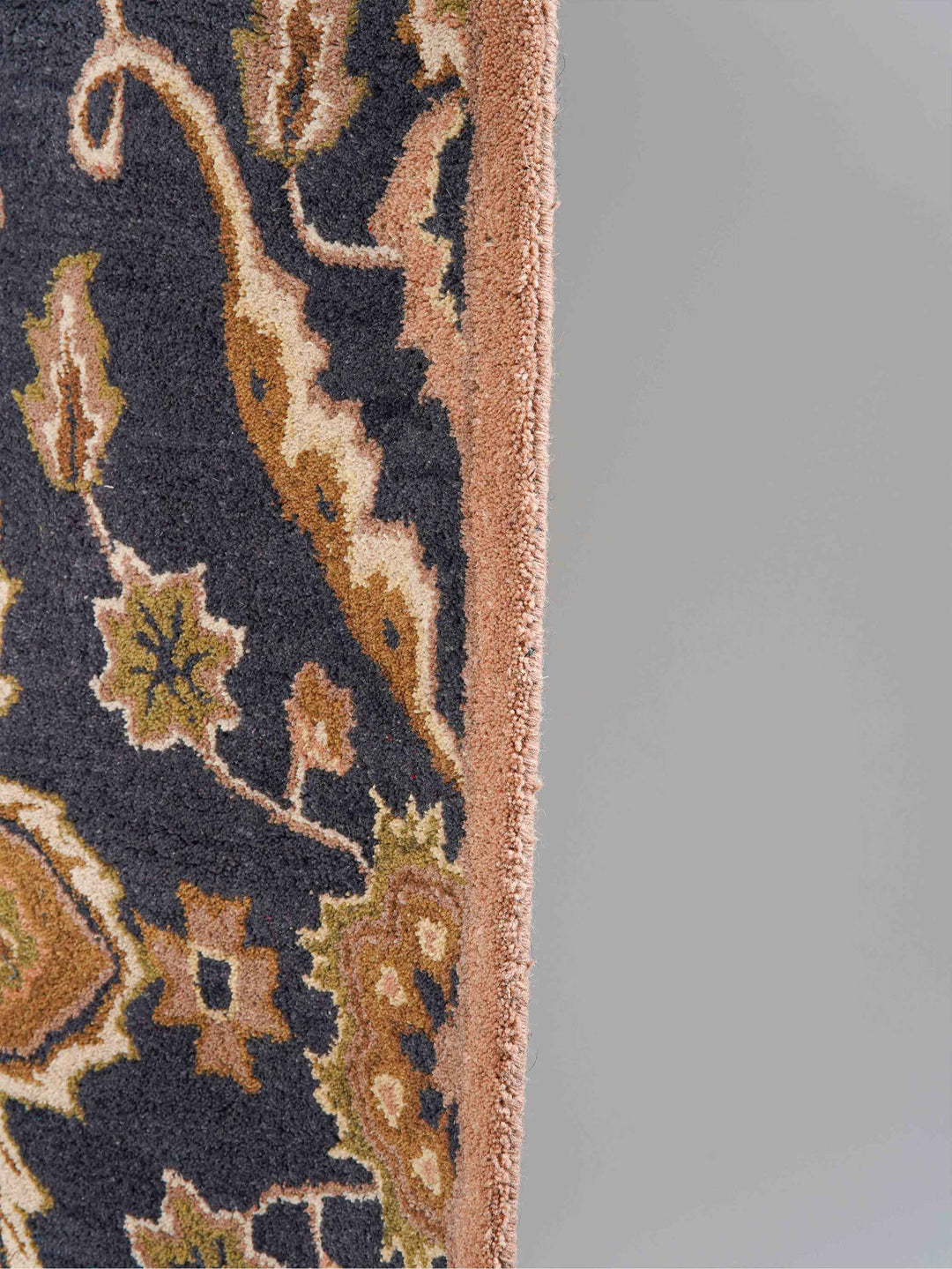 Hand Tufted Charcoal Wool Oriental Rug