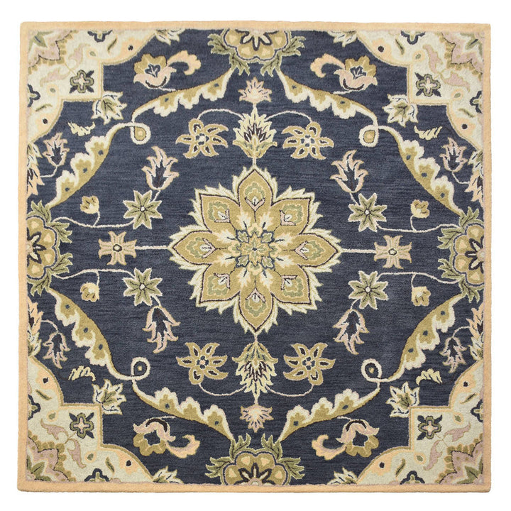 Hand Tufted Charcoal Wool Oriental Rug