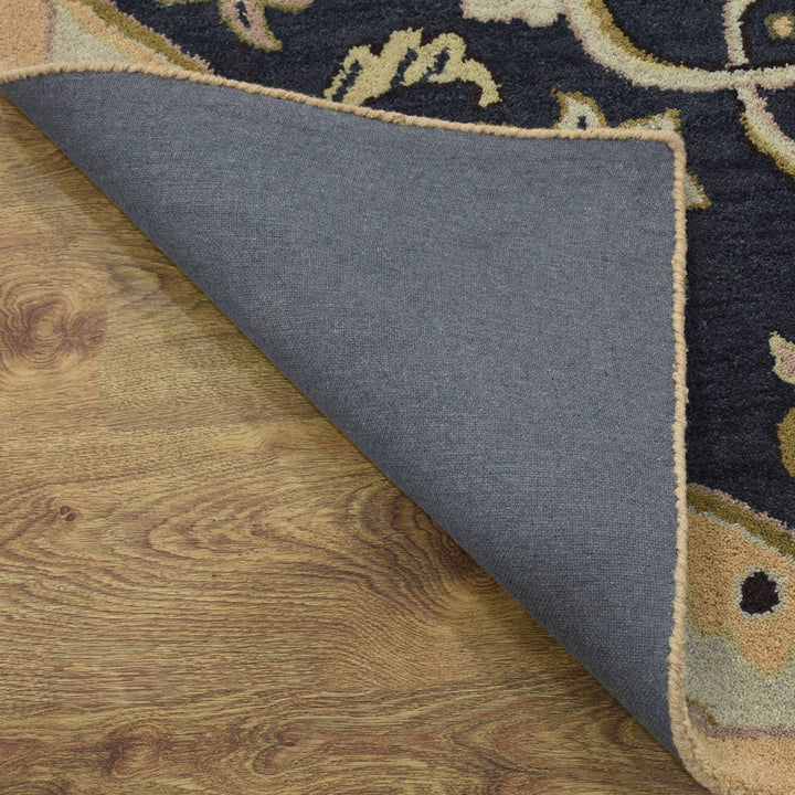 Hand Tufted Charcoal Wool Oriental Rug