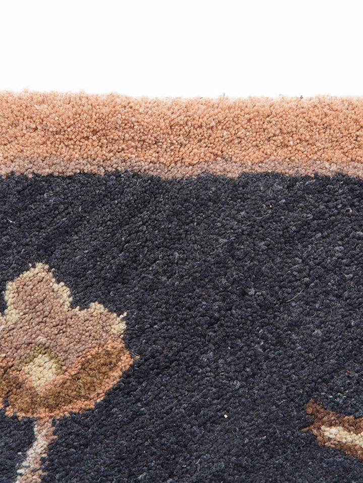 Hand Tufted Charcoal Wool Oriental Rug