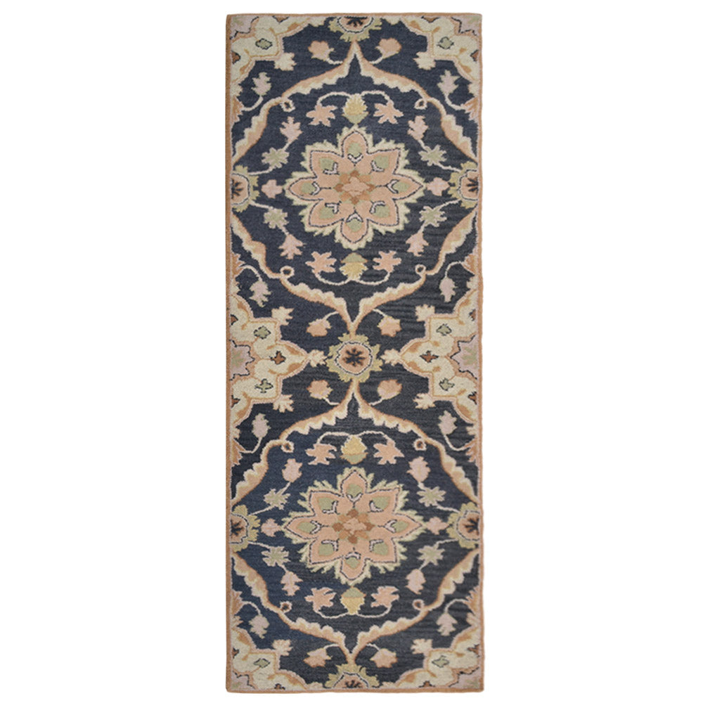 Hand Tufted Charcoal Wool Oriental Rug