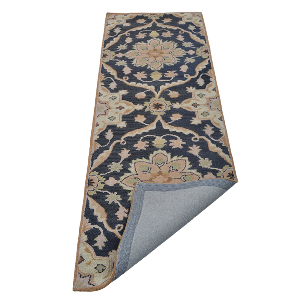 Hand Tufted Charcoal Wool Oriental Rug