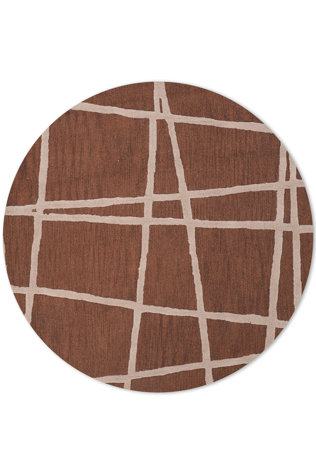 Hand Tufted Wool Area Rug Contemporary Black K02001