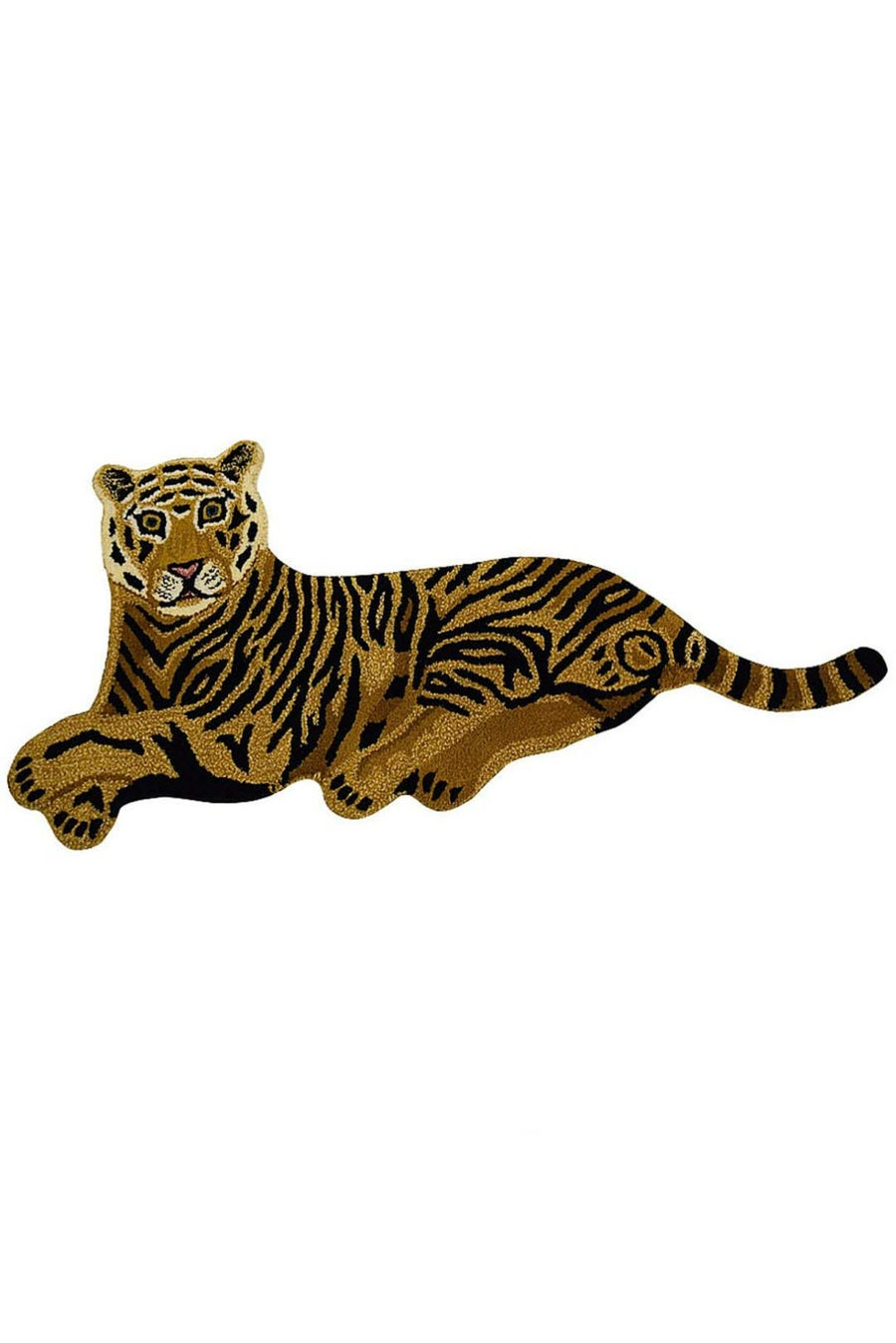 Wild Tiger Kids Hand-Tufted Wool Rug – Multicolor