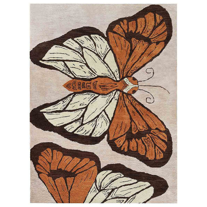 Butterfly Garden Kids Hand-Tufted Wool Rug – Multicolor