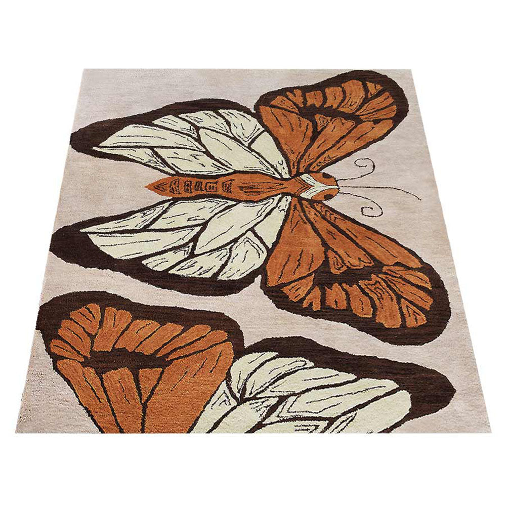 Butterfly Garden Kids Hand-Tufted Wool Rug – Multicolor