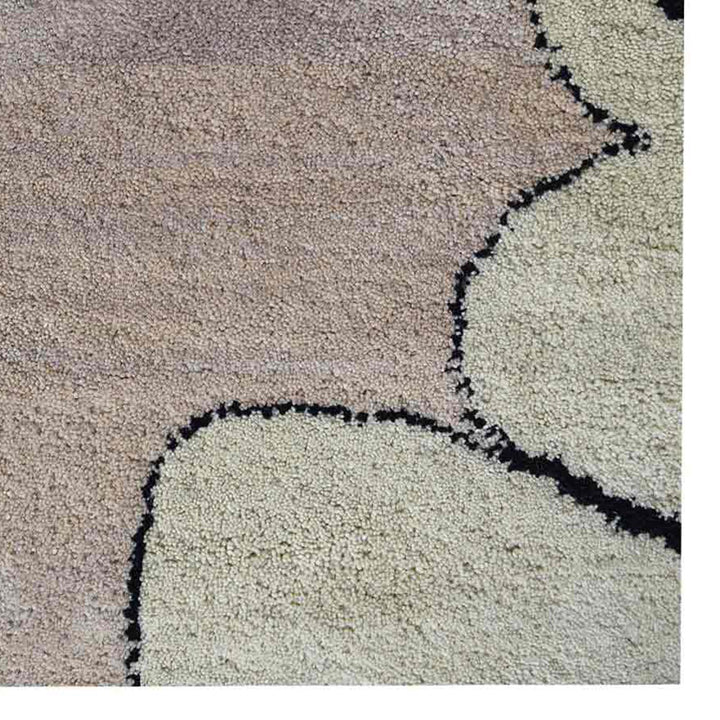 Playful Puppy Kids Hand-Tufted Wool Rug – Cream
