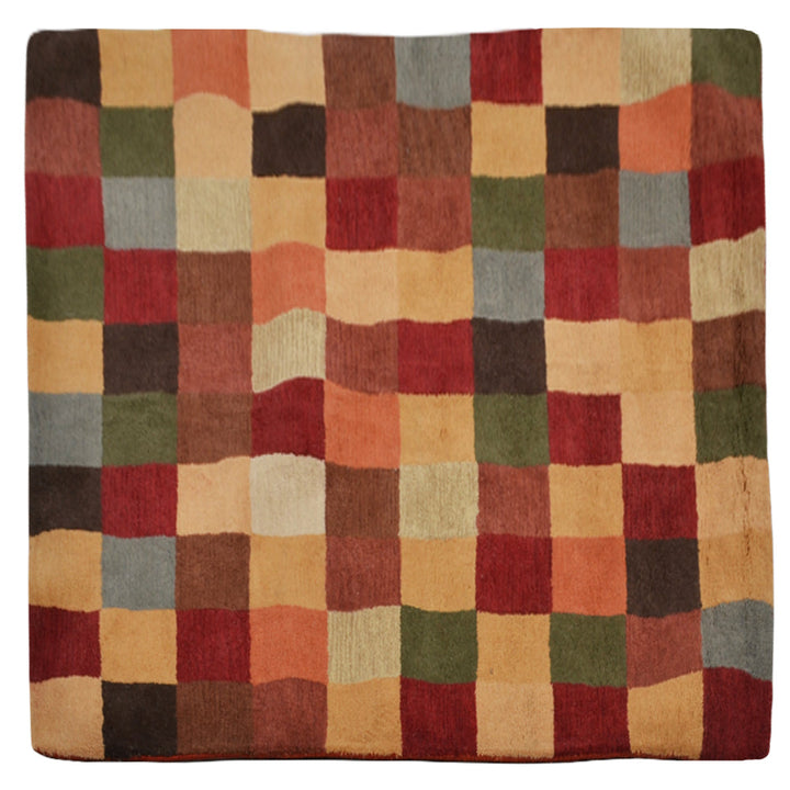Hand Tufted Wool  Area Rug Contemporary Multicolor K11125849