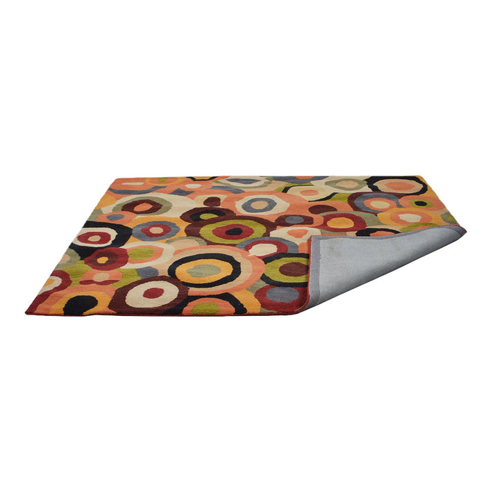 Hand Tufted Wool  Area Rug Contemporary Multicolor K11125849