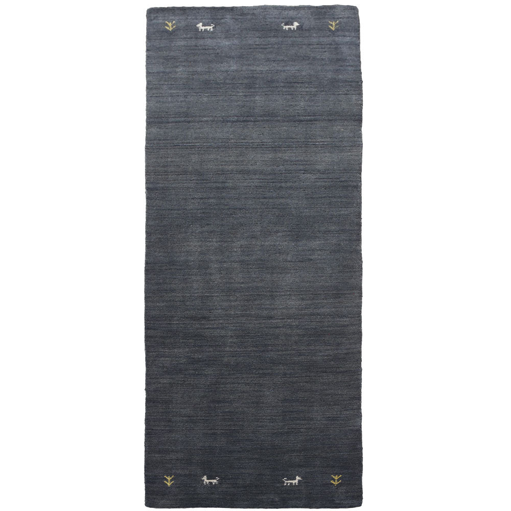 Hand Knotted Wool Area Rug Contemporary Beige L00100
