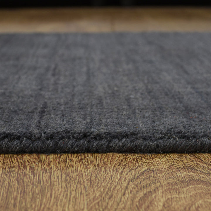 Hand Knotted Wool Area Rug Contemporary Beige L00100