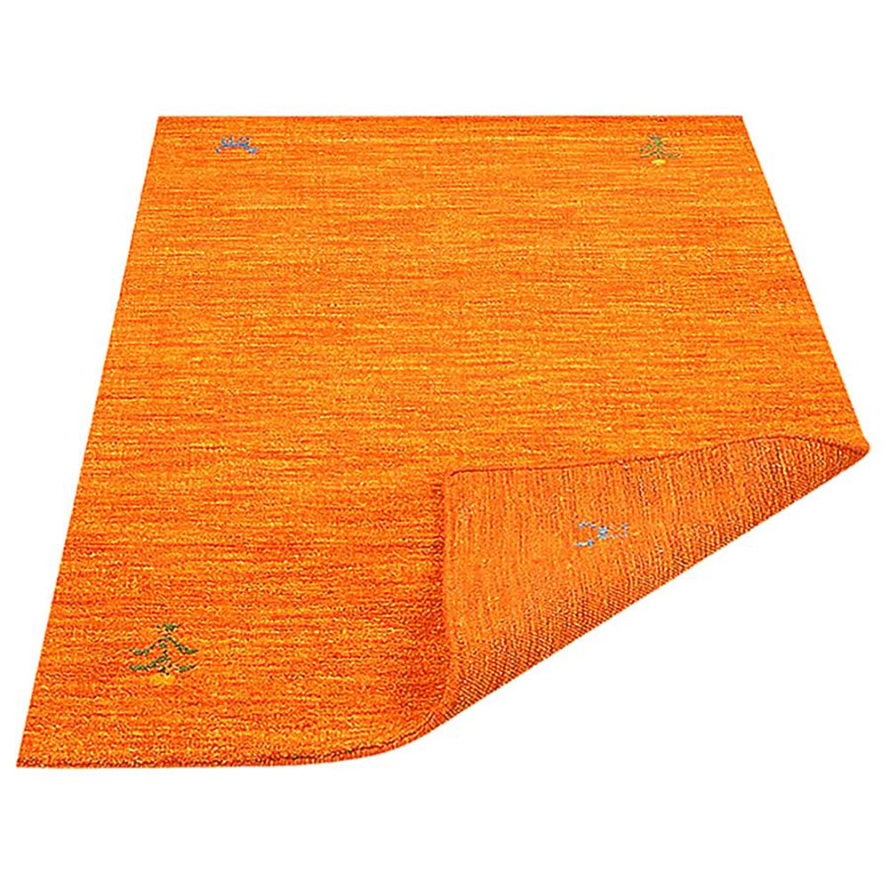 Hand Knotted Wool Area Rug Contemporary Beige L00100