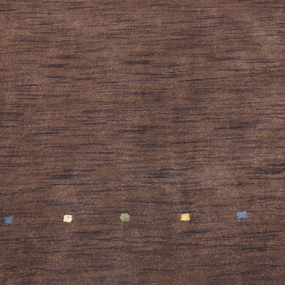 Hand Knotted Wool Area Rug Contemporary Beige L00102