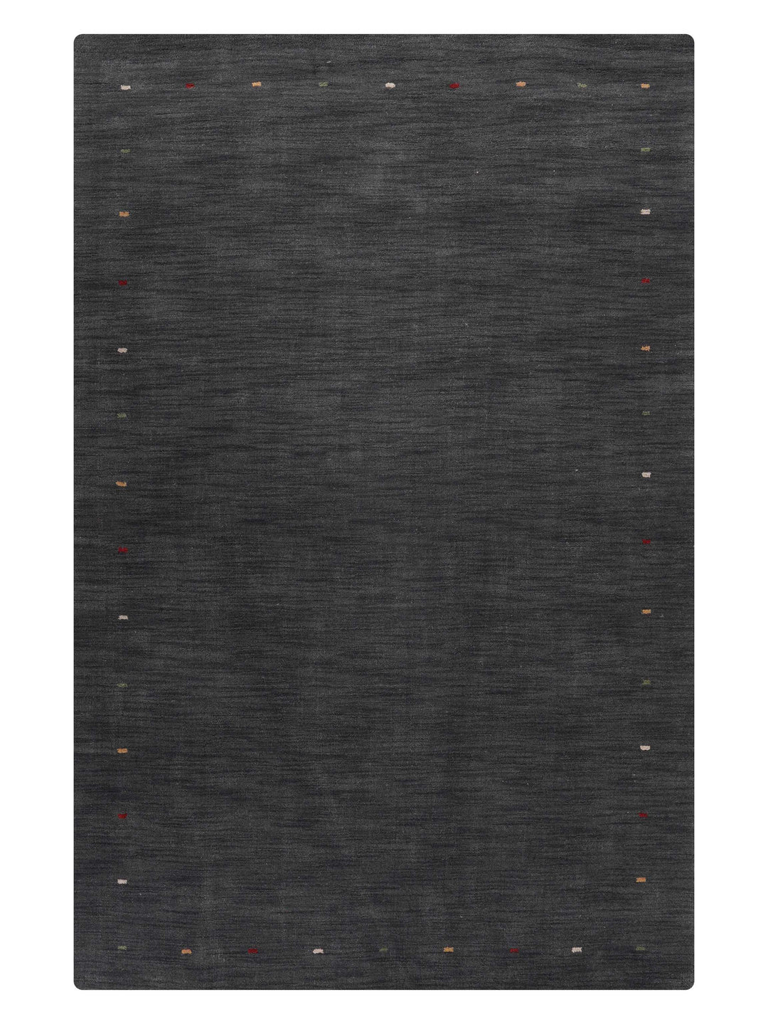 Hand Knotted Wool Area Rug Contemporary Beige L00102