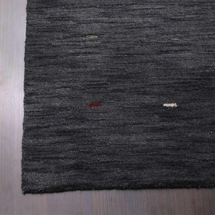 Hand Knotted Wool Area Rug Contemporary Beige L00102