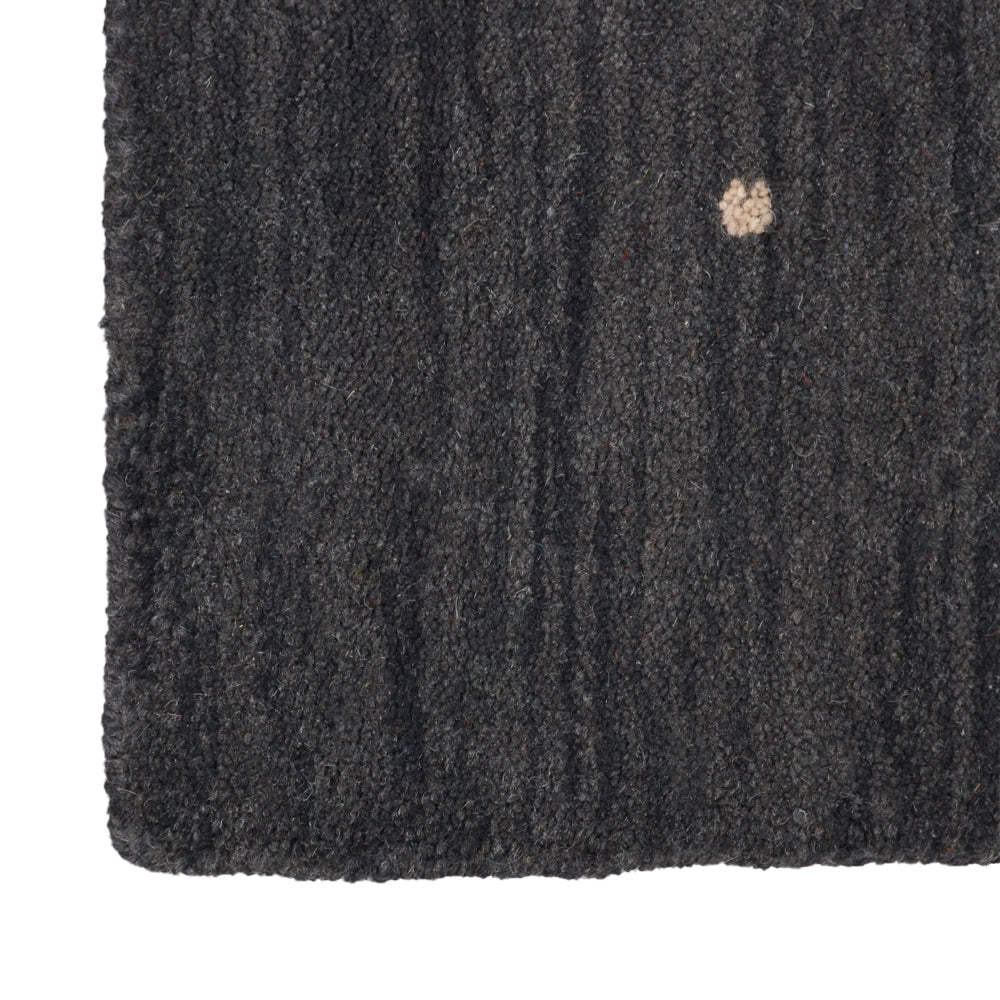 Hand Knotted Wool Area Rug Contemporary Beige L00102