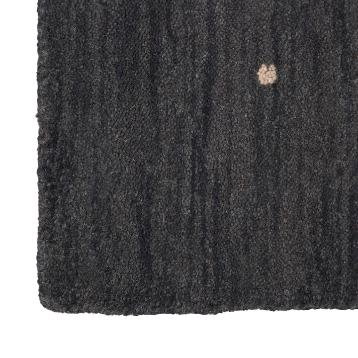 Hand Knotted Wool Area Rug Contemporary Beige L00102