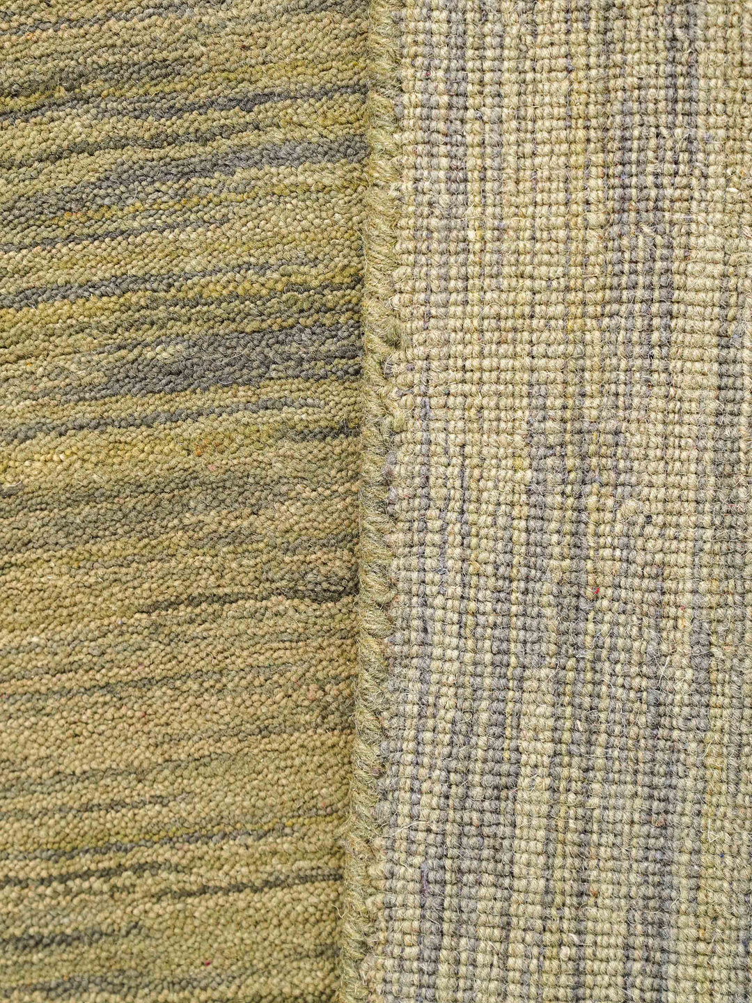 Hand Knotted Wool Area Rug Contemporary Beige L00102