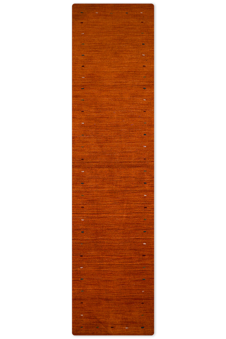Hand Knotted Wool Area Rug Contemporary Beige L00102
